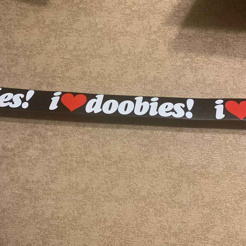 I Love Doobies Belt Small